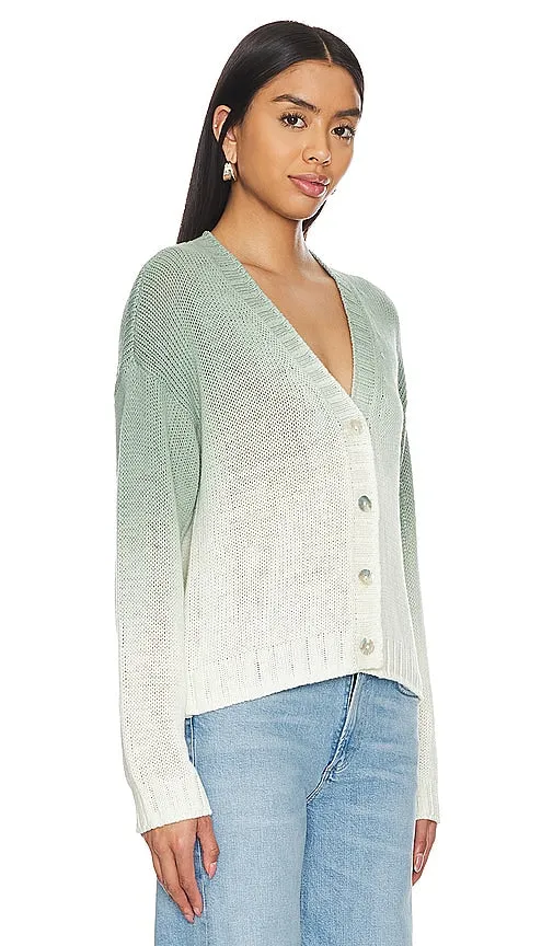 Bella Dahl Cropped Cardigan in Sage