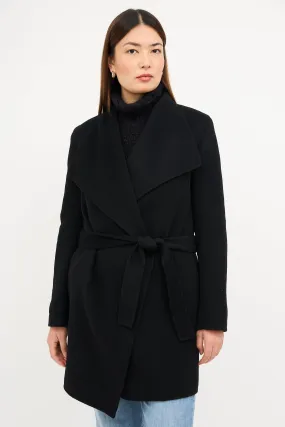 Black Double Cashmere Lisa Long Coat