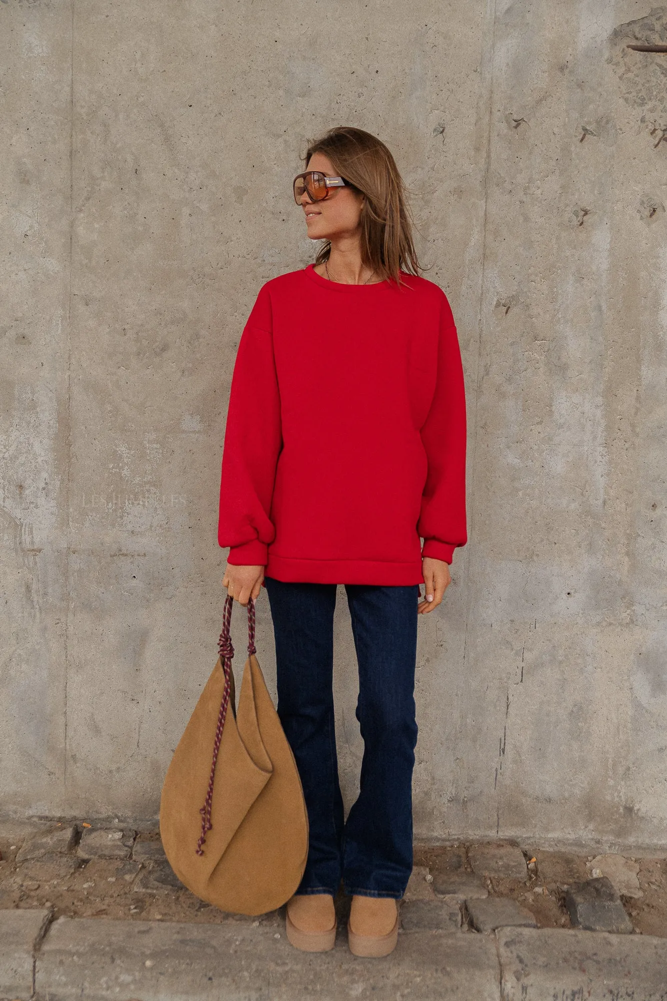 Emelyne sweater red