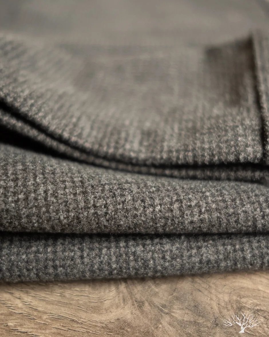 French Work Pants - Houndstooth Charcoal Grey
