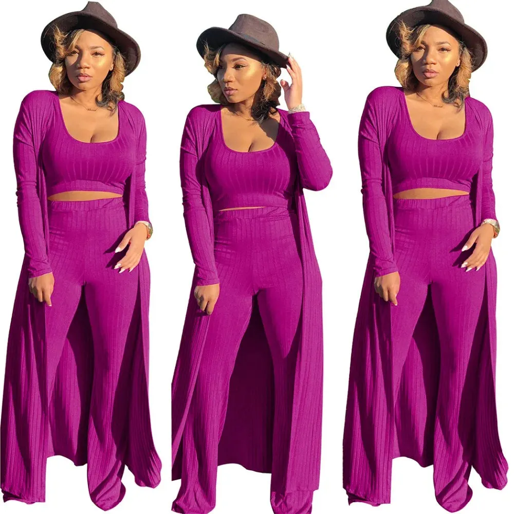 Haley (cardigans   crop top   bottom)
