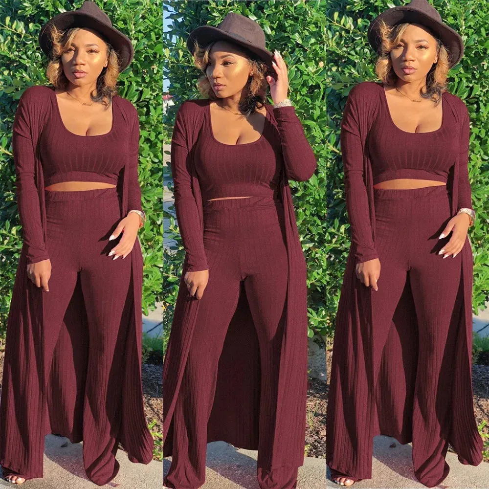 Haley (cardigans   crop top   bottom)