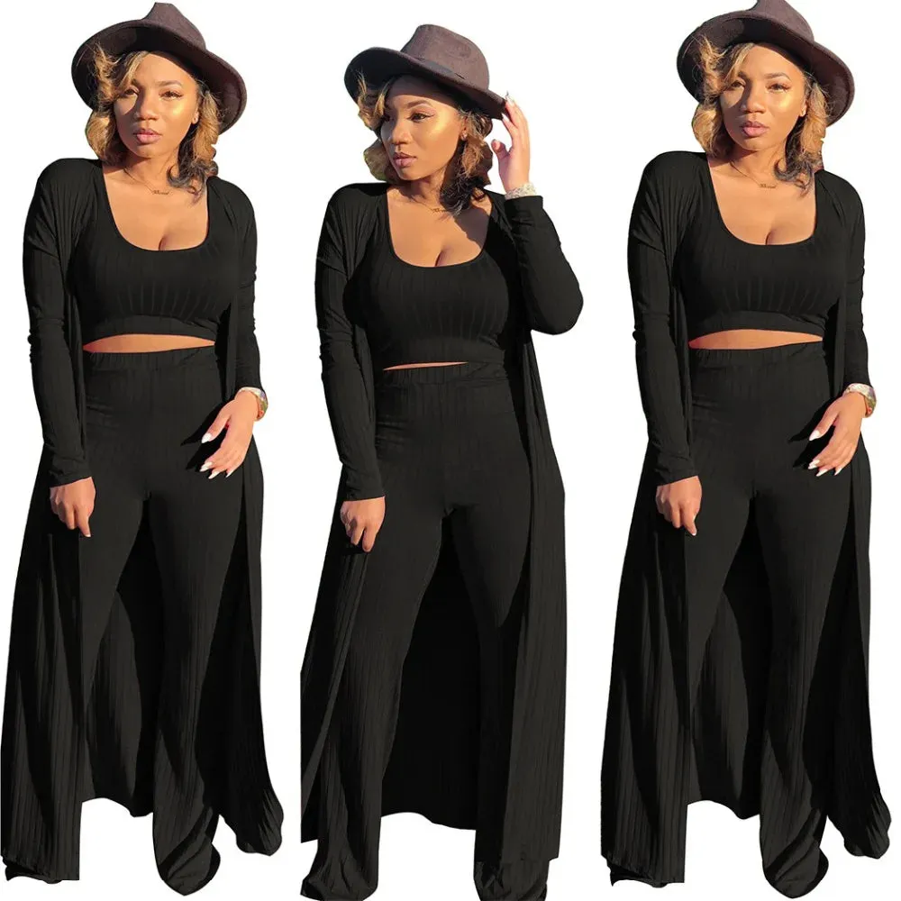 Haley (cardigans   crop top   bottom)