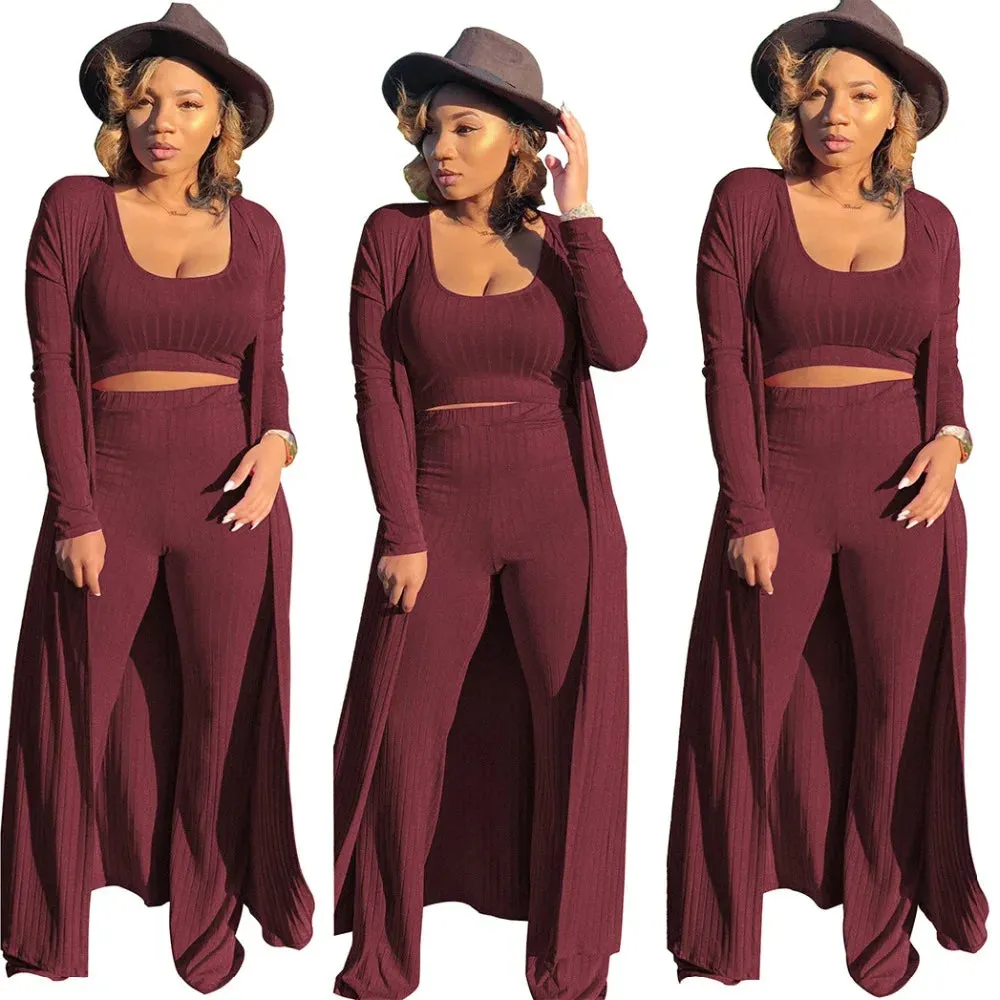 Haley (cardigans   crop top   bottom)