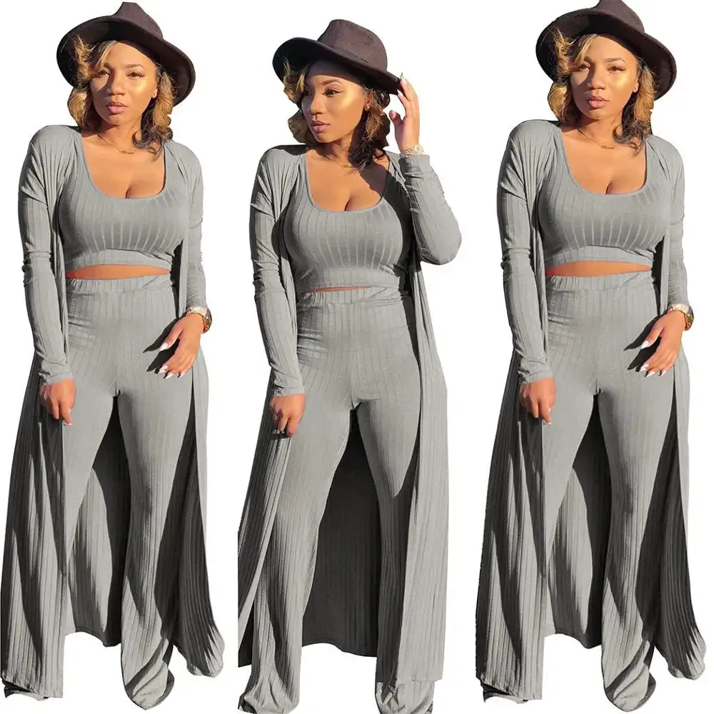 Haley (cardigans   crop top   bottom)