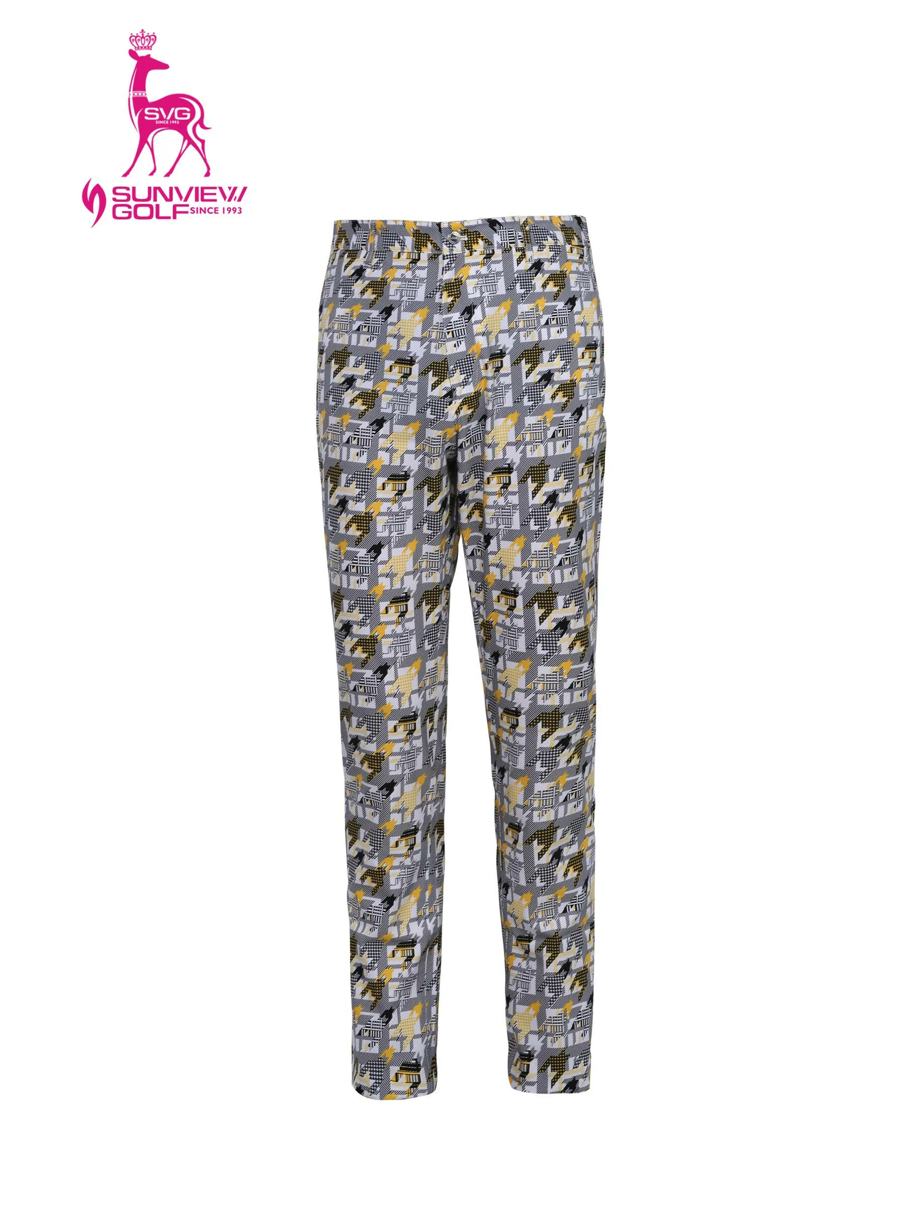 Houndstooth Slim Pants