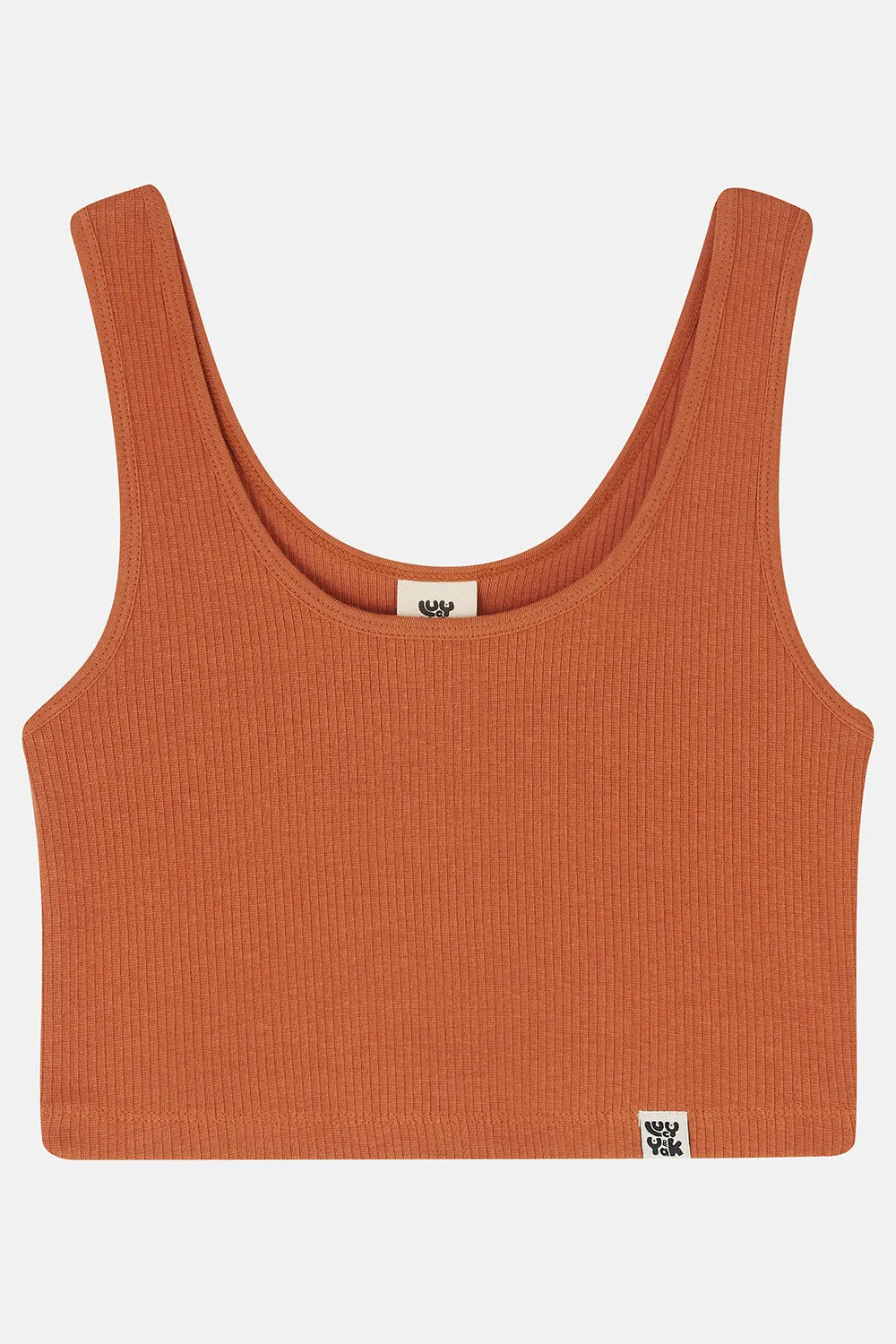 Josy - Vest Top in Terracotta