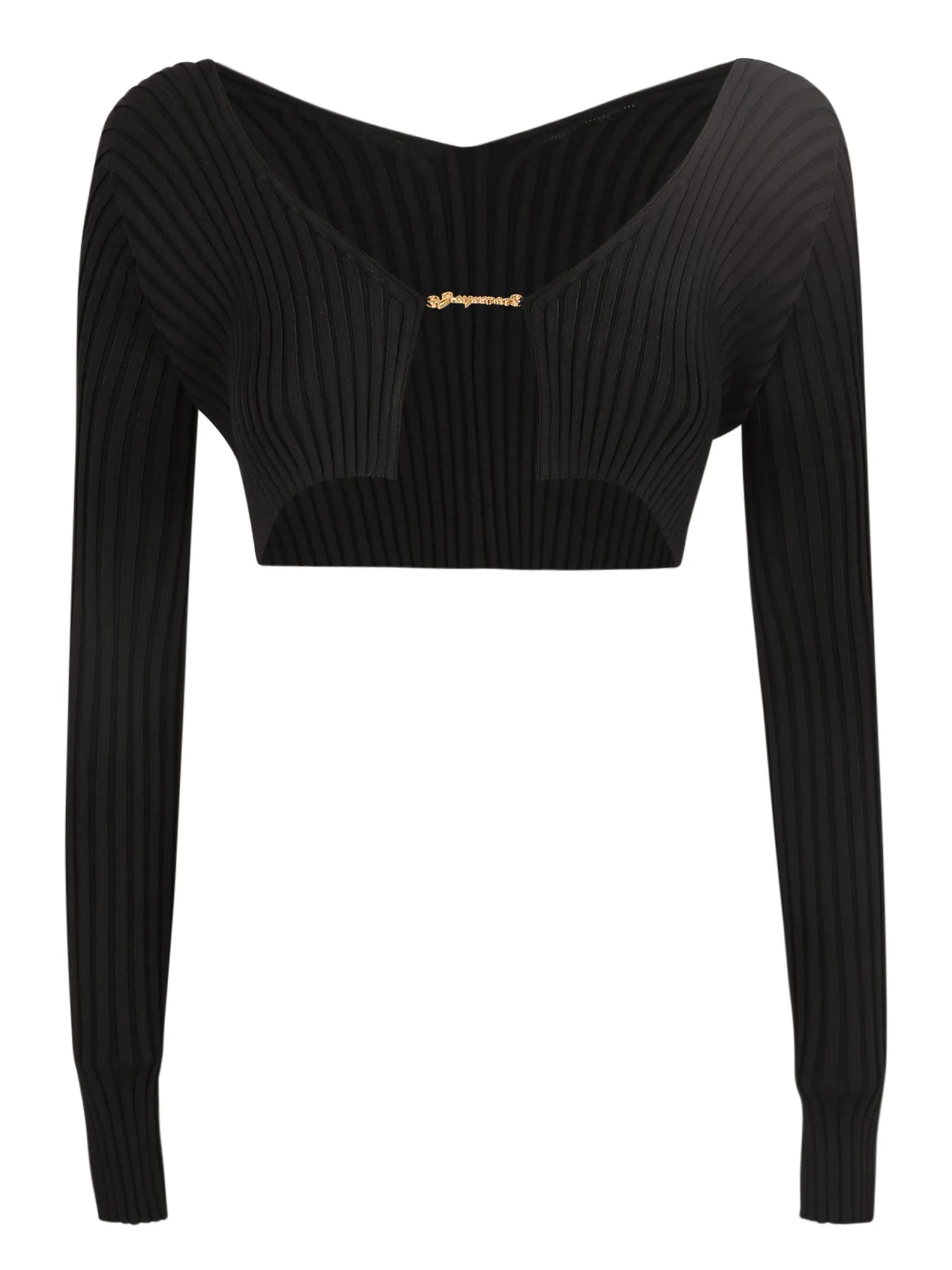 La Maille PralÌ_ Cardigan black