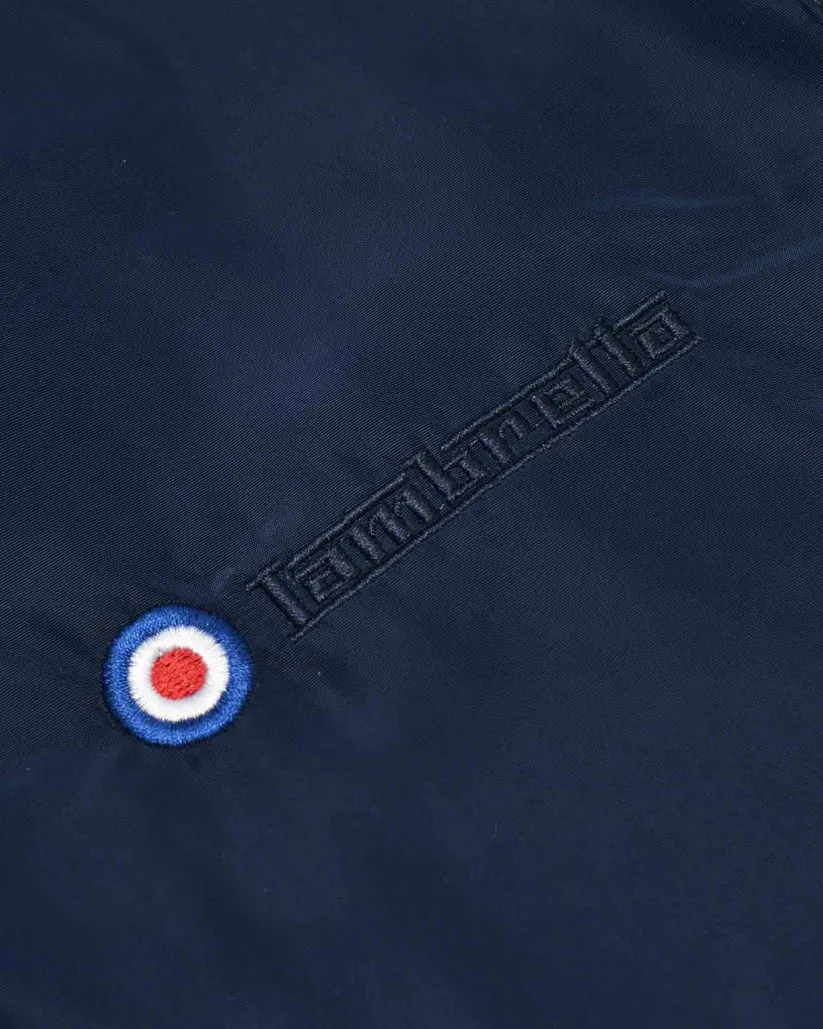 Lambretta Mens Navy Blue Heaton Jacket