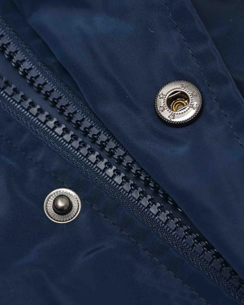 Lambretta Mens Navy Blue Heaton Jacket