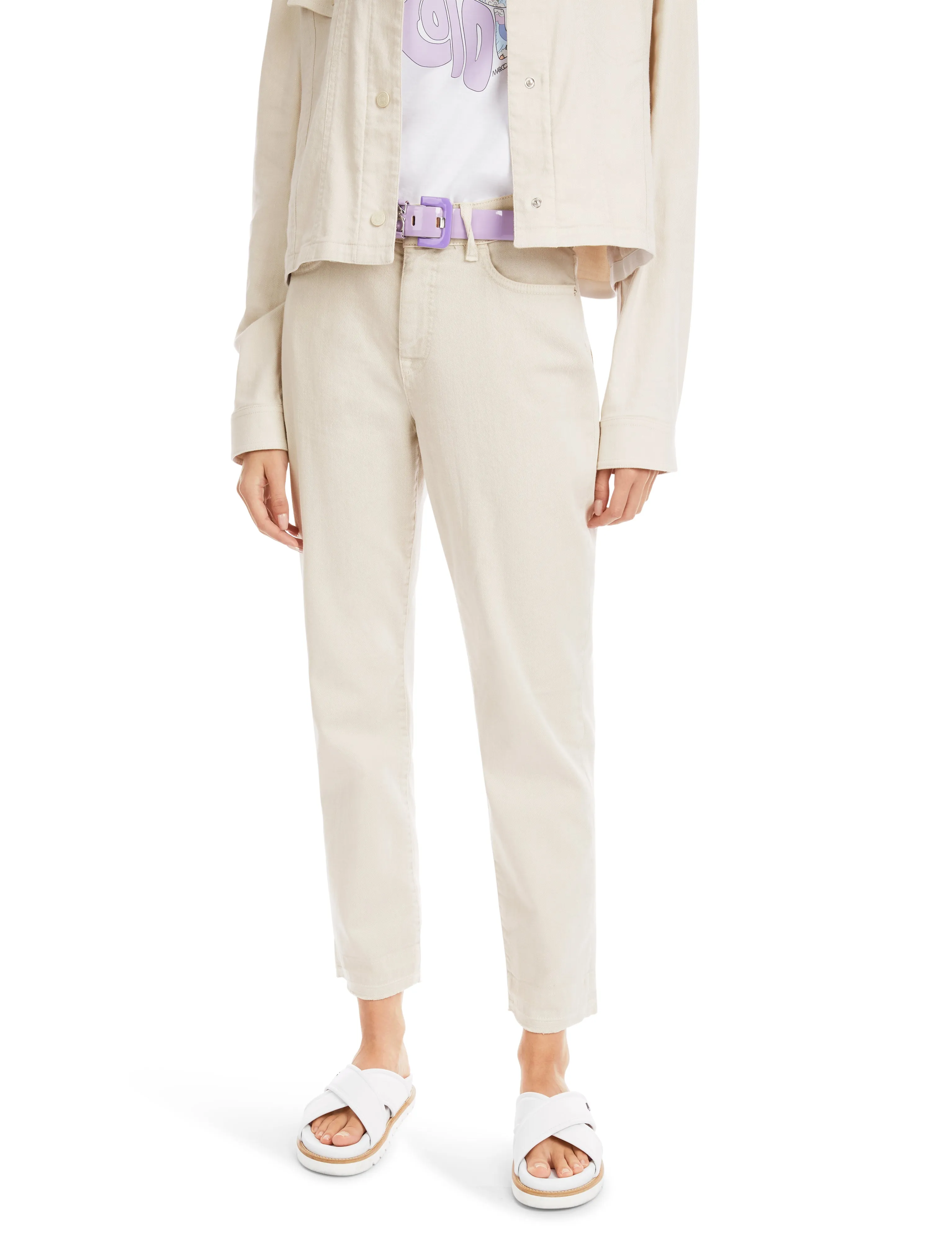 MARC CAIN Beige Skinny Jeans