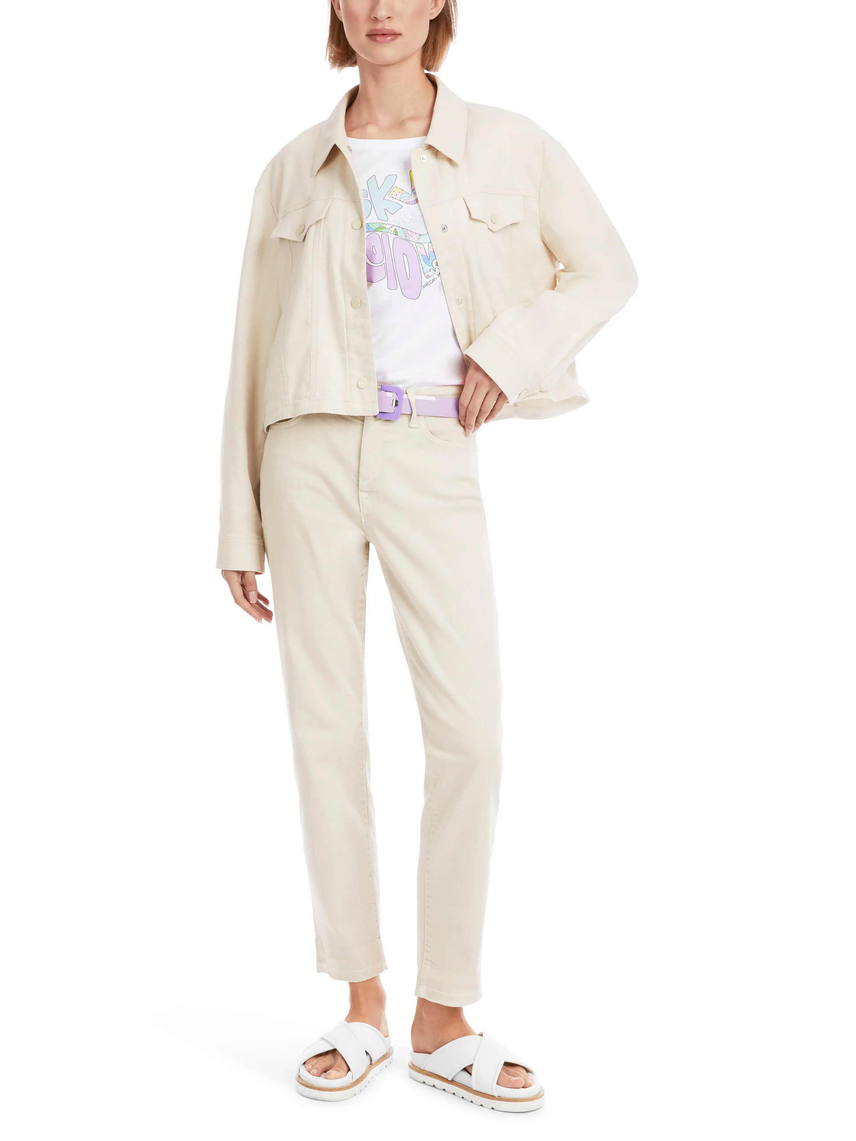 MARC CAIN Beige Skinny Jeans