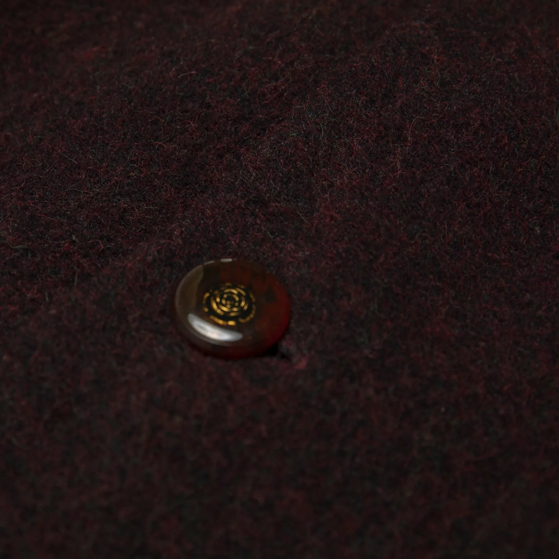 Melton Lapel Collar Car Coat