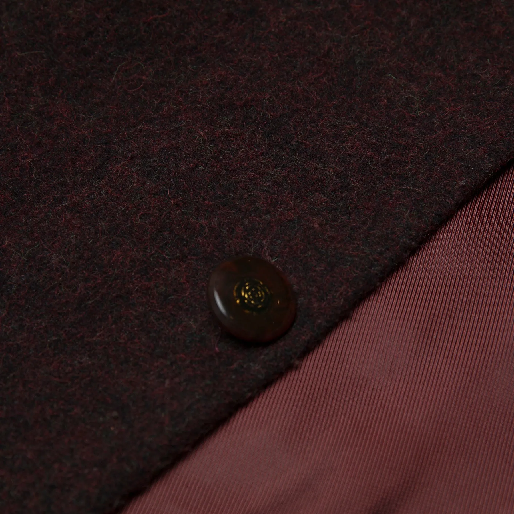 Melton Lapel Collar Car Coat
