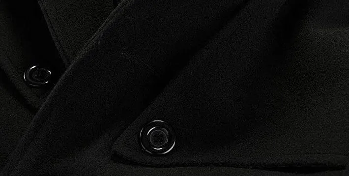 Men's Long Stretch Thick Winter Coat