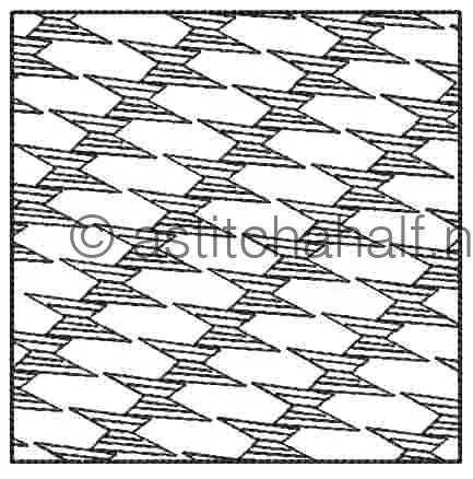 Popular Houndstooth Tote Bag and Quilt Blocks
