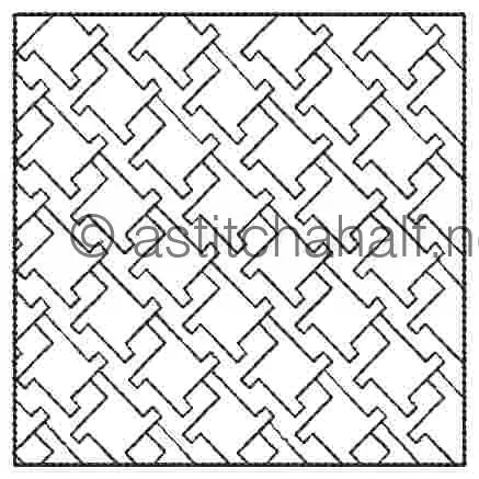 Popular Houndstooth Tote Bag and Quilt Blocks