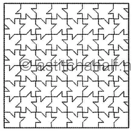 Popular Houndstooth Tote Bag and Quilt Blocks