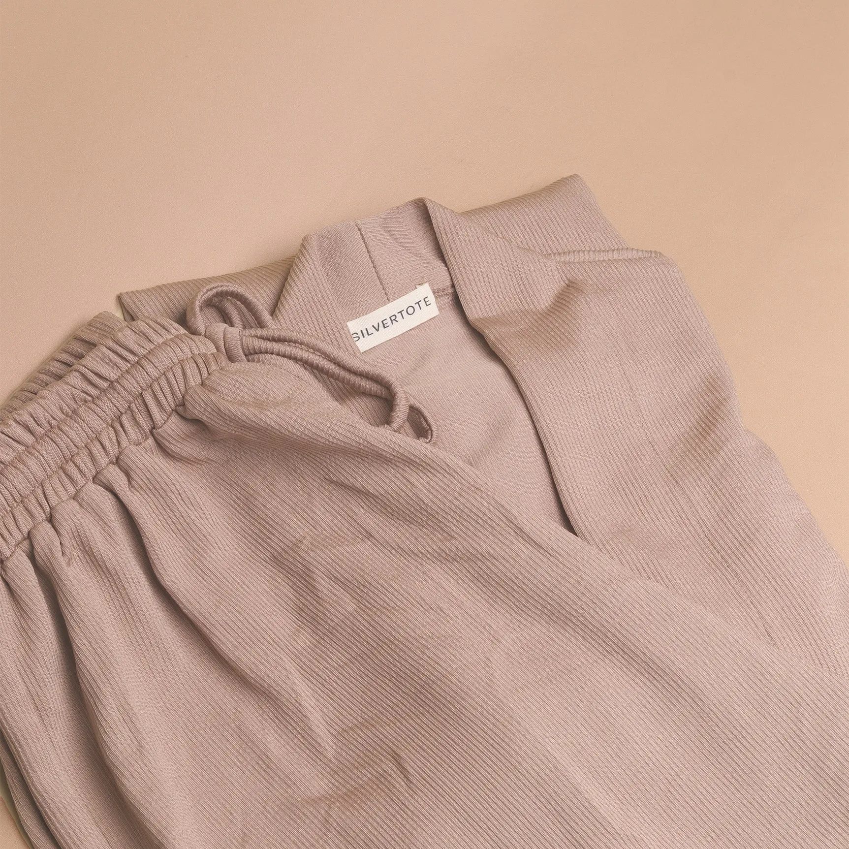 Silvertote Apparel Pakaian Wanita Yoona Set Pants