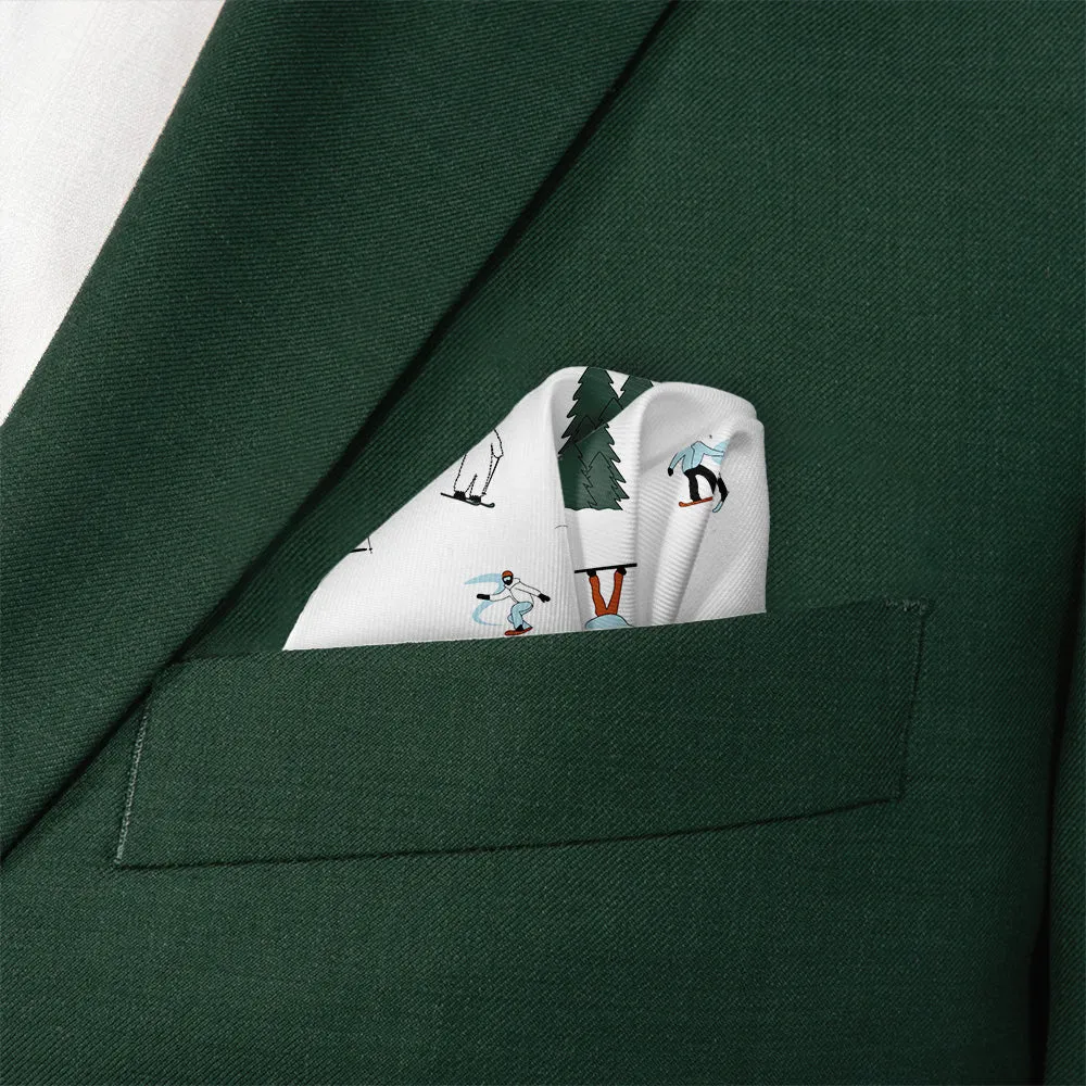 The Slopes Pocket Square