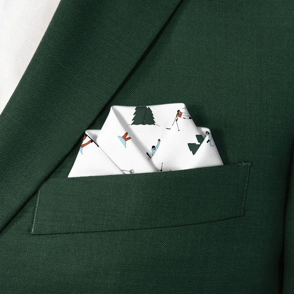 The Slopes Pocket Square