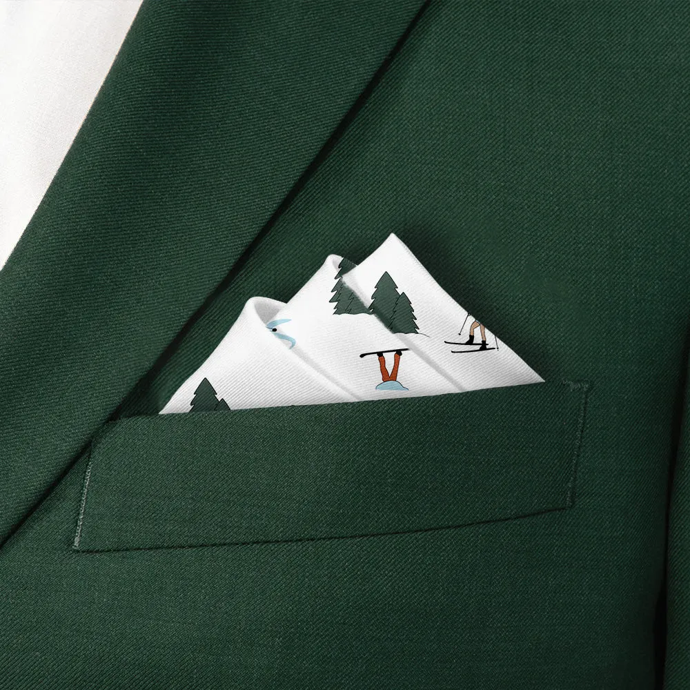 The Slopes Pocket Square