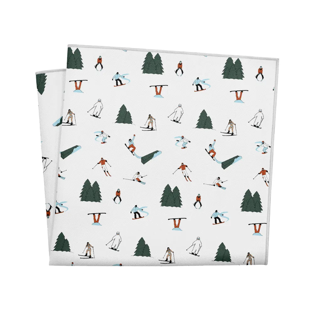 The Slopes Pocket Square