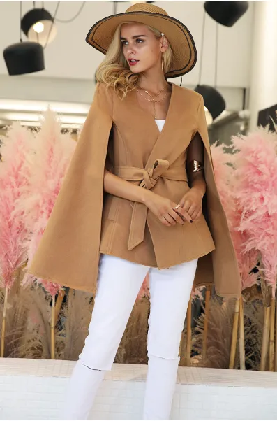 Women's Winter Casual V-Neck Coat