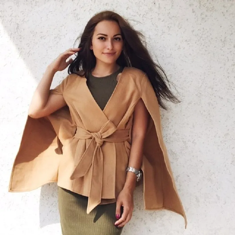 Women's Winter Casual V-Neck Coat
